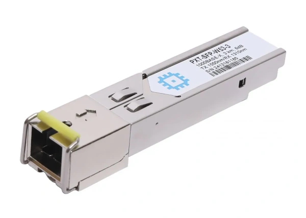 SFP WDM moduli, masofa 3 km gacha (6 dB), 1550 nm.