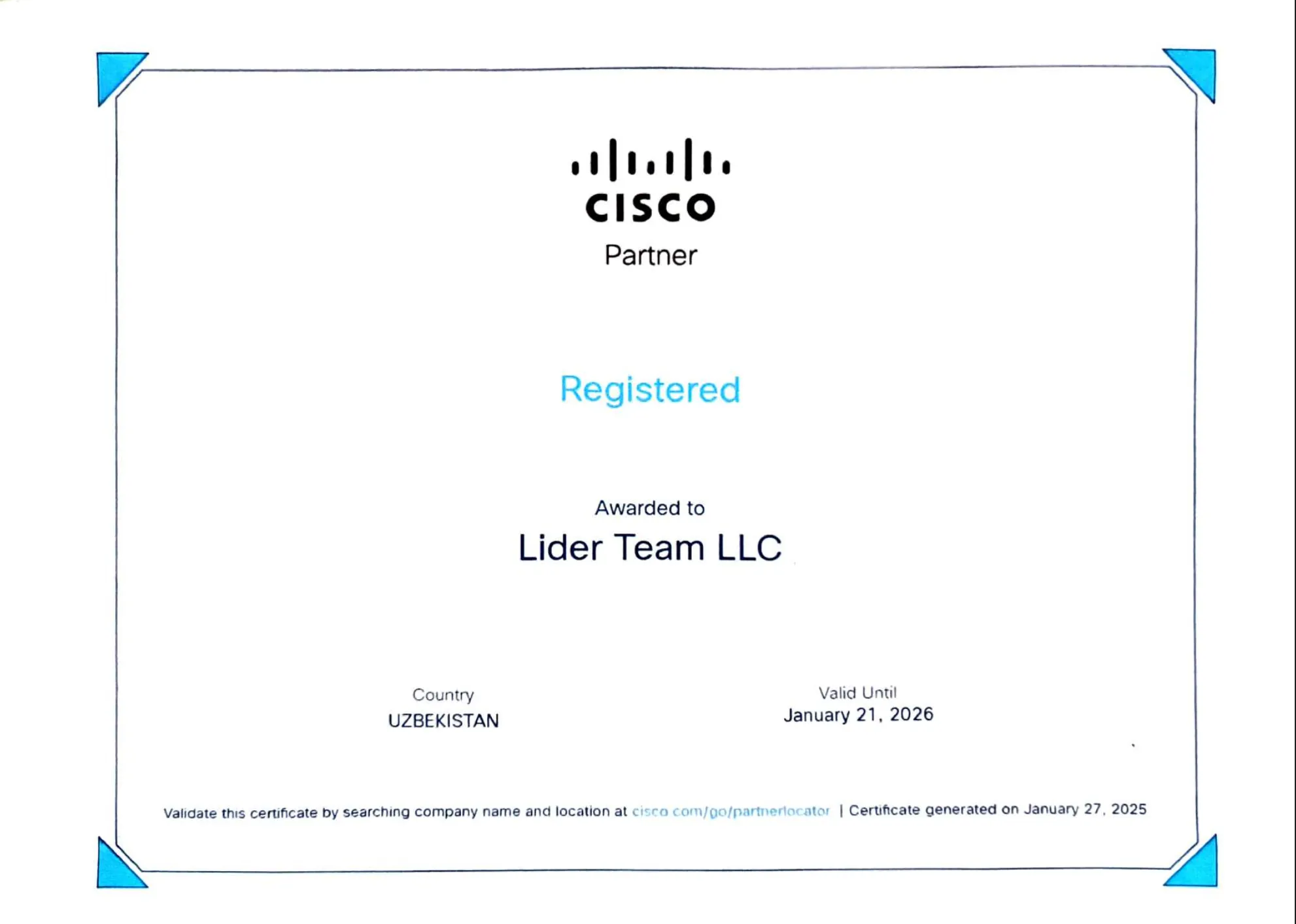 Cisco - Registered
